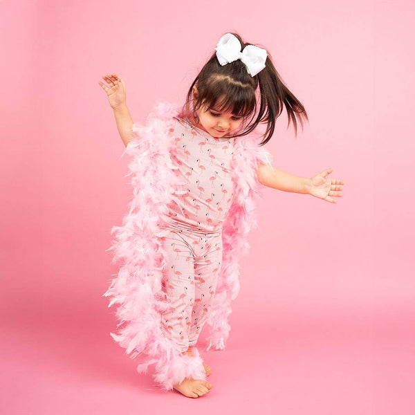 FLAMINGO Sleeper Bamboo Baby PJ SET Copy