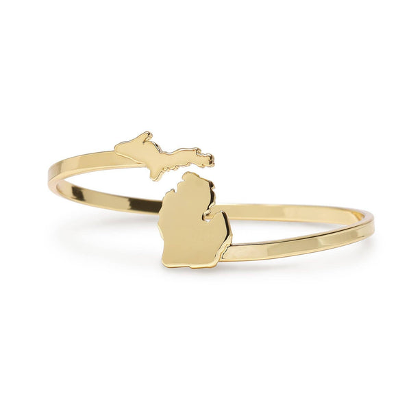 SA Michigan Bangle - Gold