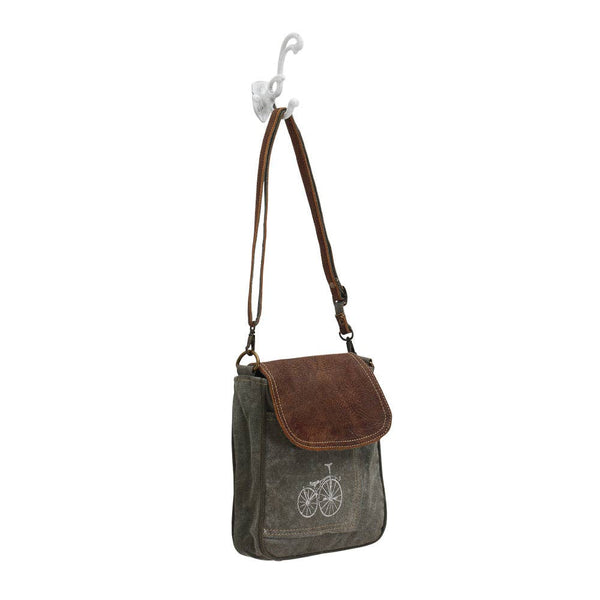 MY By-Cycle Print Shoulder Bag