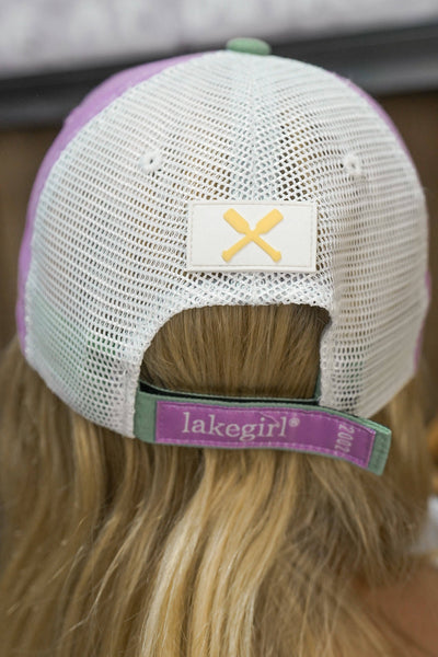 Jeannie Mesh Cap in Agave: Agave