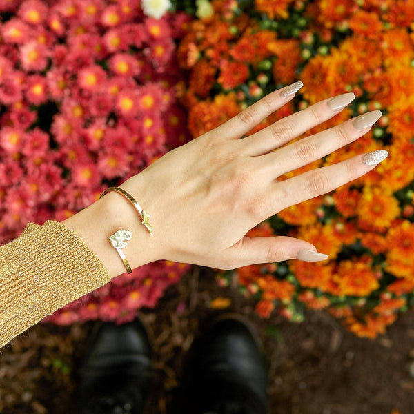 SA Michigan Bangle - Gold