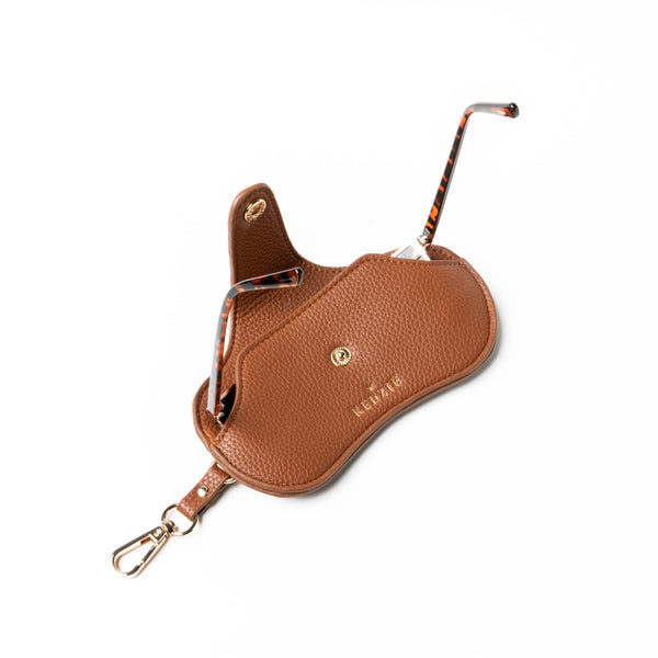 Kedzie Eclipse Eyewear Case Open Stock: Black
