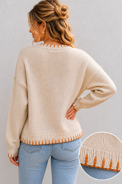 Autumn On The Road  Sweater