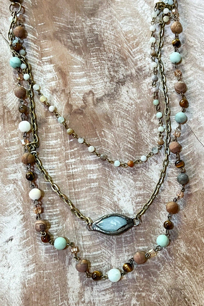 DD Emory Necklace Amazonite