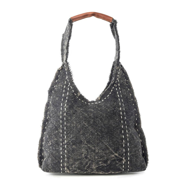 MY Ravencliff Shoulder Bag in Midnight Stitch