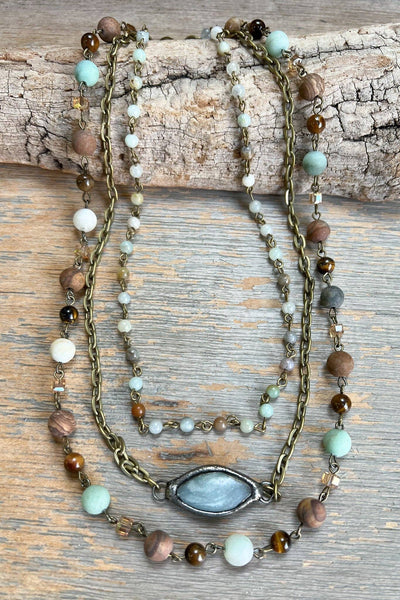 DD Emory Necklace Amazonite