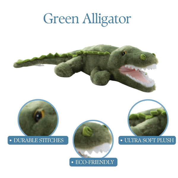 ZOO 6"  Green Gator
