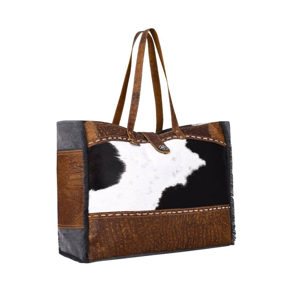MY Asher Canvas And Hairon Bag