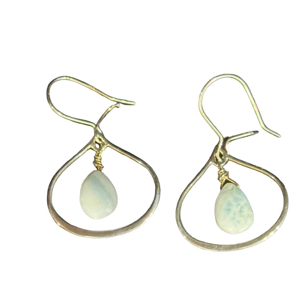 JG  in Tear Drop Earring