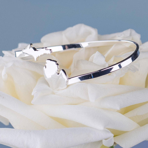 SA Michigan Bangle - Silver