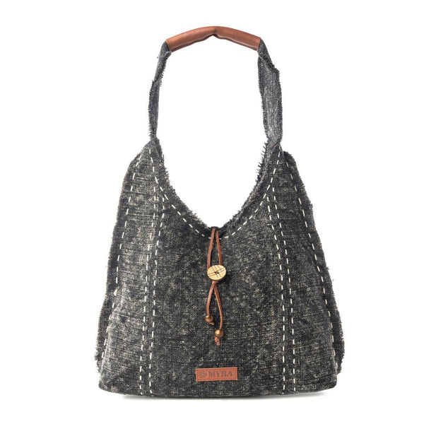 MY Ravencliff Shoulder Bag in Midnight Stitch