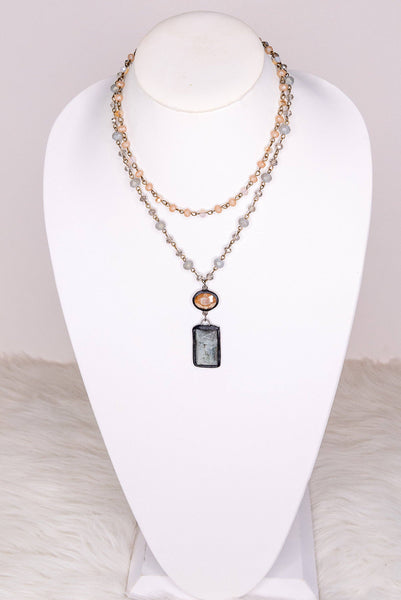 DD Harper Necklace in Grey