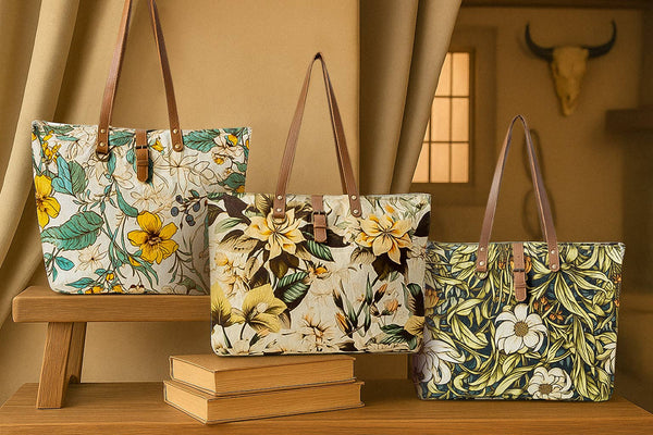 MY Lovely Florals Weekender Bag In Light Green: Variant Combo