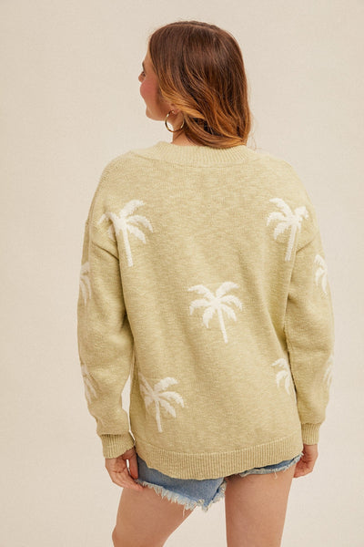 PALM TREE SWEATER