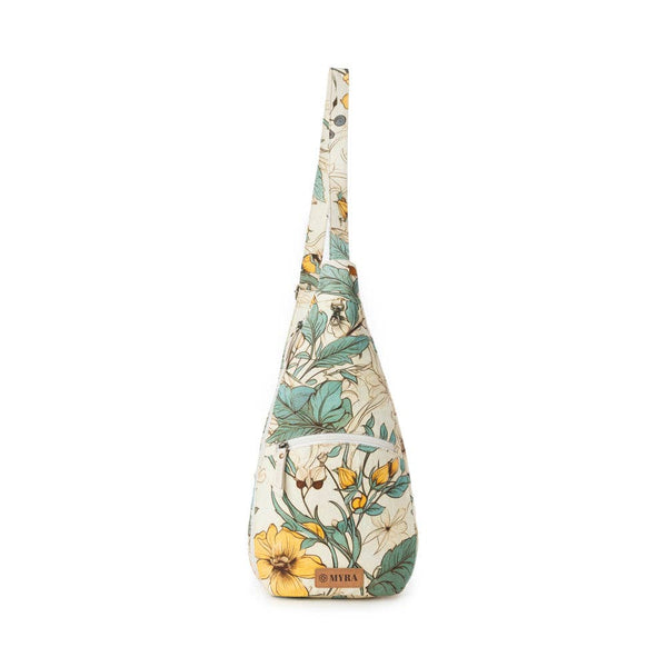 MY Myra Summer Whisper Fanny Pack Bag in Green Glimmer: Green Glimmer