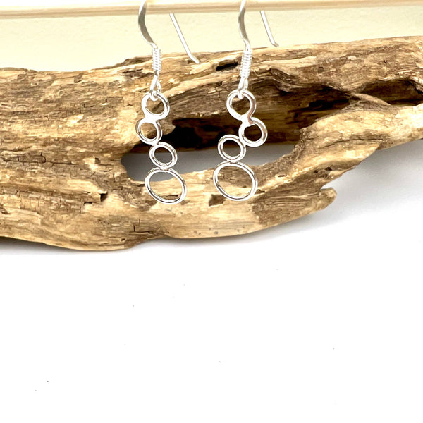 JG Bubbles drop earring