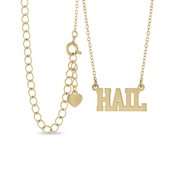 SA Michigan HAIL Necklace