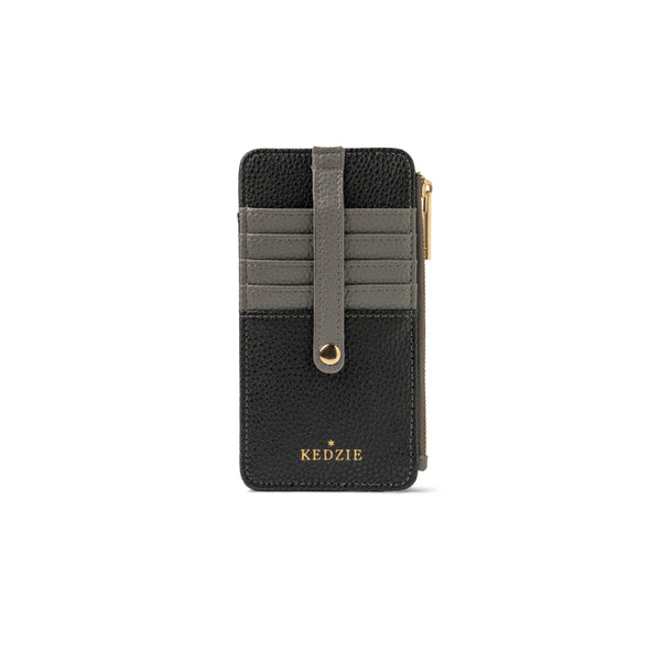 Kedzie Essentials Only Zippered Wallet Open Stock: Teal