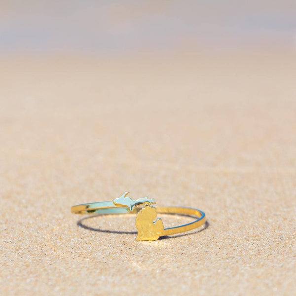 SA Michigan Bangle - Gold