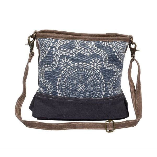 MY Navy Kilim Shoulder Bag