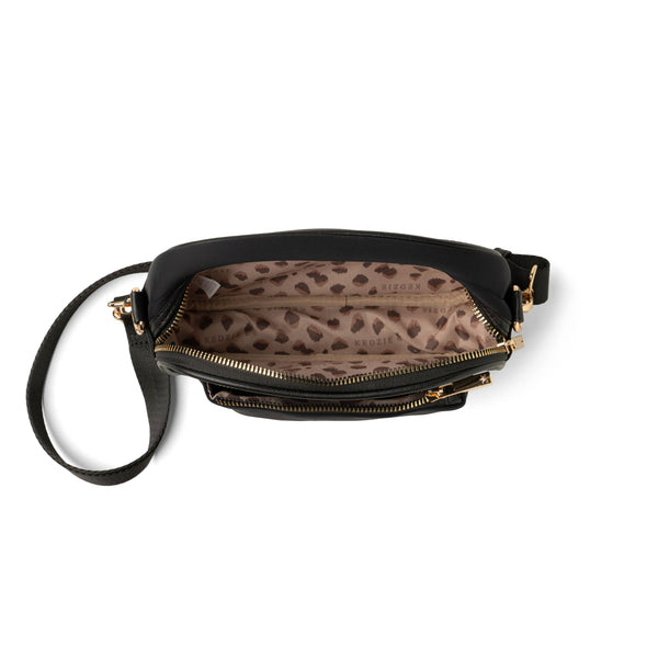 Kedzie Sloane Crossbody Open Stock: Camel