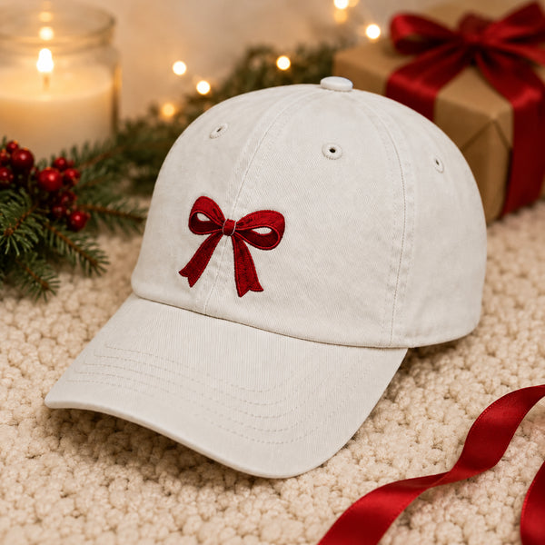 CE Christmas Bow Hat