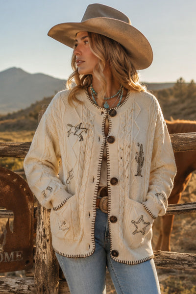 Western Ranch Cardigan