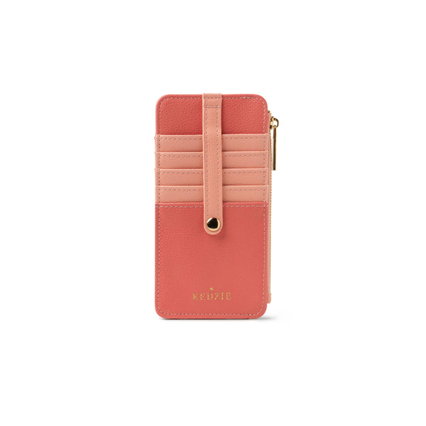 Kedzie Essentials Only Zippered Wallet Open Stock: Teal