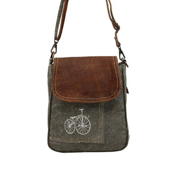 MY By-Cycle Print Shoulder Bag