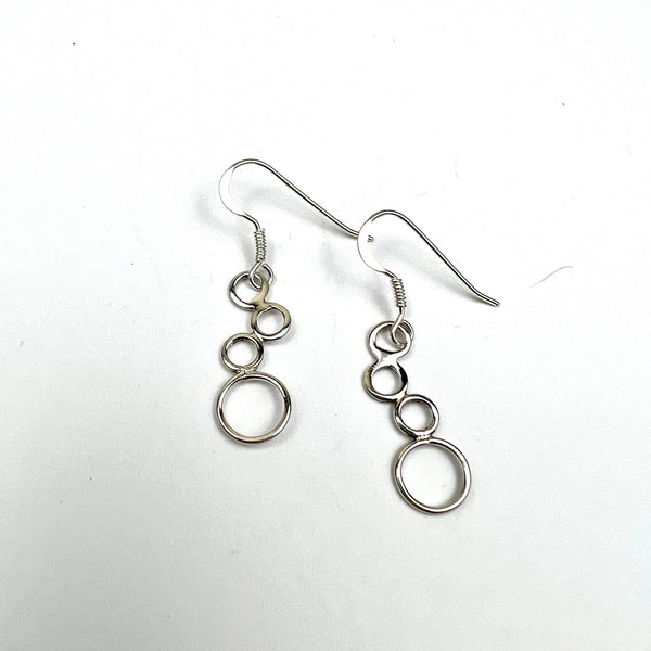 JG Bubbles drop earring