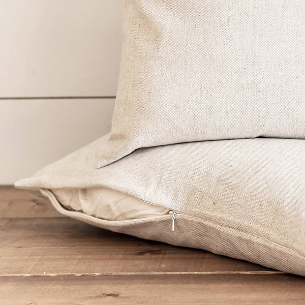 PL Summer Vibes Pillow Cover: Natural / 16" x 26"