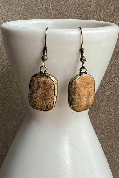 DD Sicily Earrings: Turquoise Pine