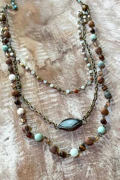 DD Emory Necklace Amazonite