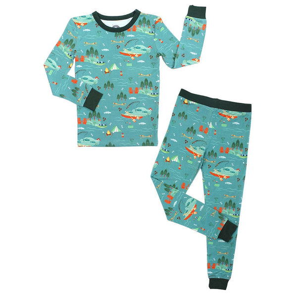 JUMP IN THE LAKE Sleeper Bamboo  PJ SET