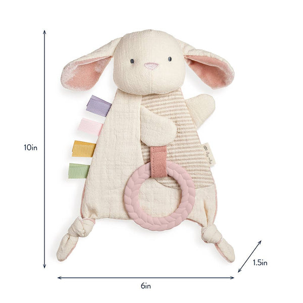 Bitzy Crinkle™ Sensory Toy with Teether: Dino