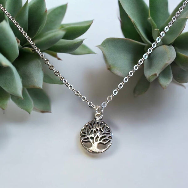 JG Tree of Life Sterling Necklace
