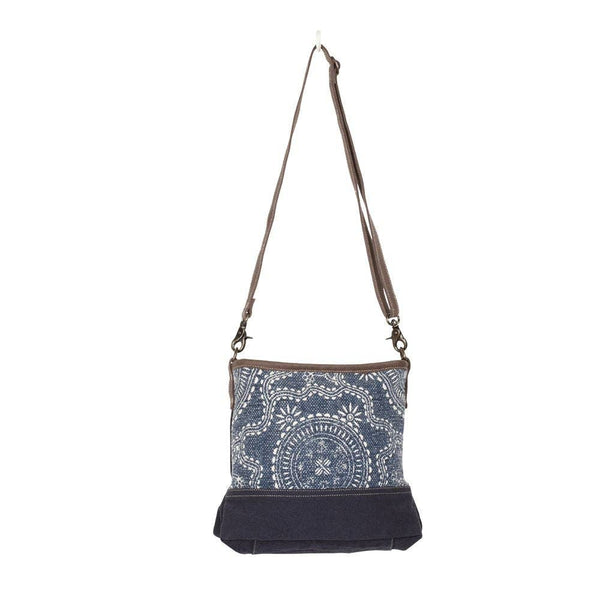 MY Navy Kilim Shoulder Bag