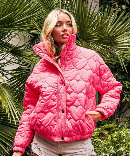 Heart Puffer Jacket