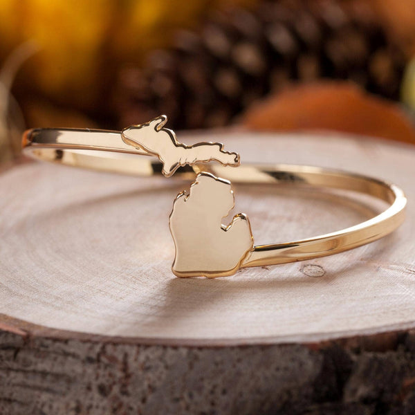 SA Michigan Bangle - Gold