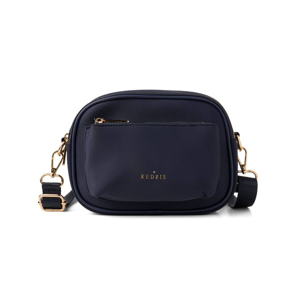 Kedzie Sloane Crossbody Open Stock: Black