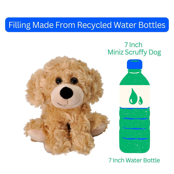 ZOO Scruffy Dog Tan Miniz Size