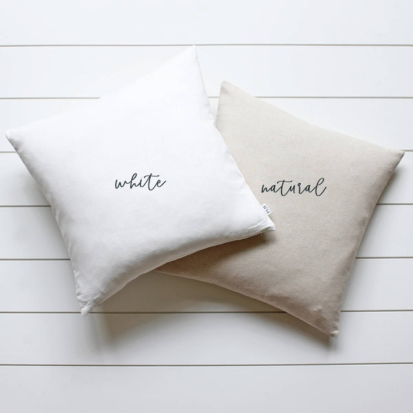 PL Summer Vibes Pillow Cover: Natural / 16" x 26"