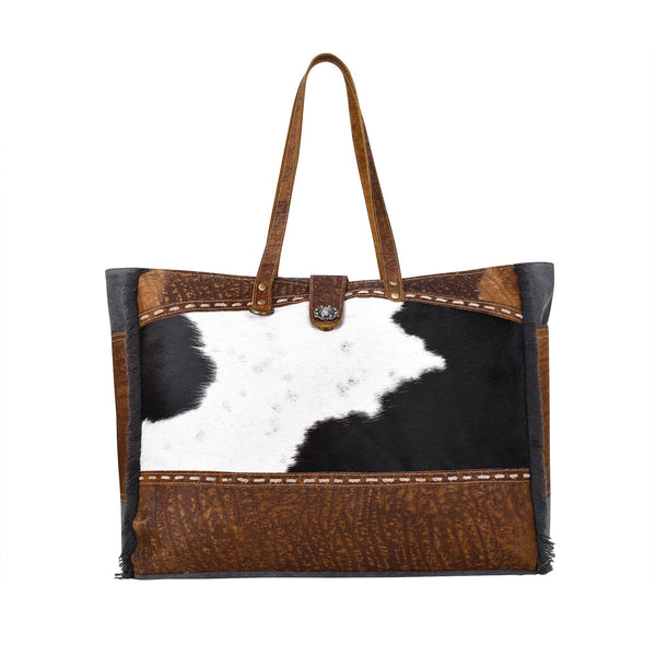 MY Asher Canvas And Hairon Bag