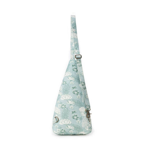 MY Myra Summer Whisper Fanny Pack Bag in Meadow Mint: Meadow Mint