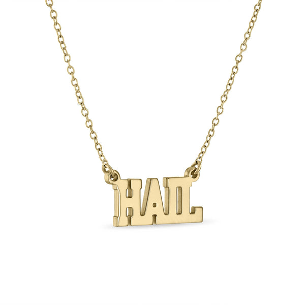 SA Michigan HAIL Necklace