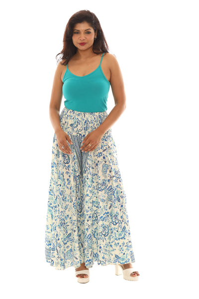 SW Boho Breeze Wide-Leg Pants: Coral / S