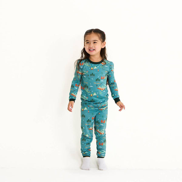 JUMP IN THE LAKE Sleeper Bamboo  PJ SET