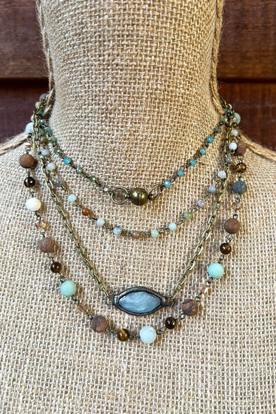 DD Emory Necklace Amazonite