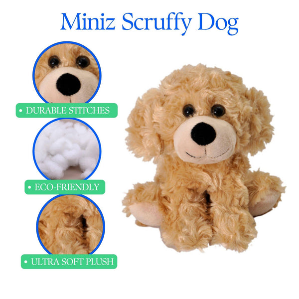 ZOO Scruffy Dog Tan Miniz Size