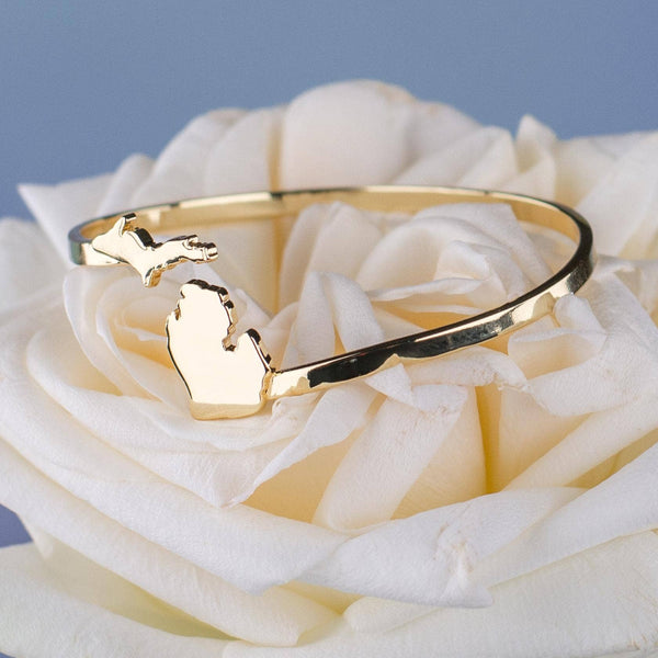 SA Michigan Bangle - Gold
